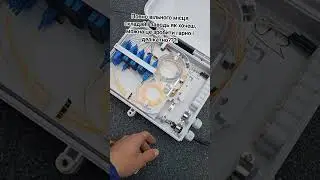 Як не треба заводити оптику в pon box #shorts
