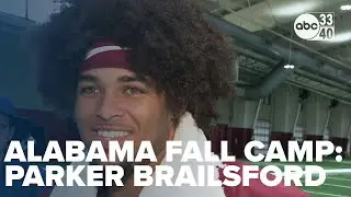 Alabama Fall Camp 2025  | Day 2 | Parker Brailsford