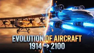 Evolution of AIRCRAFT (1914&ndash;2100) | FIRST Flight to SPACE Travel ✈️