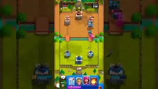 Arena 1 in Clash Royale| Match 2 😱😱 #viralshorts #shorts #short #shortvideo