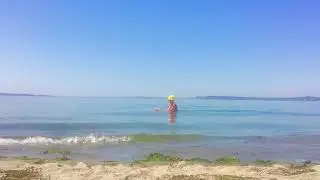 Swim plushie cutie 2025: Edmonds Beach Park 2: ft. yellow octopus plushie / leopard bikini