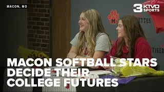 Macon softball stars decide their college futures