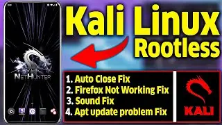 Kali Linux ( Nethunter ) Android | All Error Fix 2024