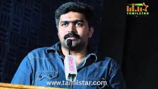 Cinematographer Gavemic U Ary at Jigarthanda Movie Press Meet