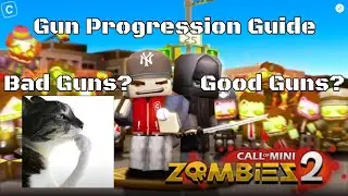 Gun Progression Guide in Call of Mini Zombies 2 (Roblox)