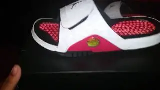 Air jordan 13 chicago sandals unboxing