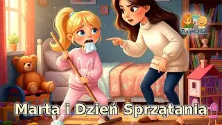 Marta i Dzień Sprzątania 📘🧹 | Bajeczka TV