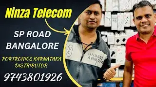 NiNZA TELECOM SP ROAD #portronics #accessories #bangalore #karnataka #wholesale #distributor