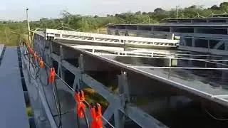 solar panels cleaning machine