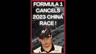 F1 cancels the 2023 China race #f1 #f1news #f1update