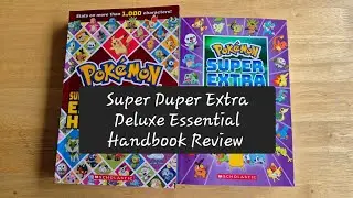 Pokemon Super DuperExtra Deluxe Essential Handbook Review #pokemon #flipthrough #booktube