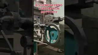 9877117912 Gear Head Lathe Machine 8.5 feet Ludhiana Made.#lathe #machine #smart#india #machinary