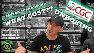 CGC Submission UNBOXING. QUICKER turnaround times! At what COST