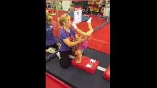Miss Rhonda Loves Teaching Cartwheels and Her Class Loves it Too!