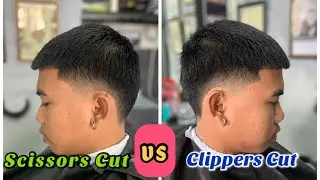 Taper Fade for Two Different Procedure | Scissors Cut and Clippers Cut | Haircut Tutorial