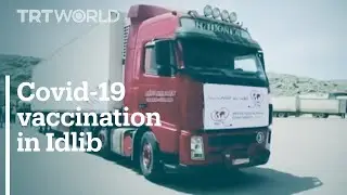 Covid-19 vaccination begins in Syria's Idlib
