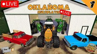 Oklahoma Multiplayer LIVE - Farming Simulator 19