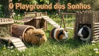 Voc&ecirc; J&aacute; Viu um Playground para Porquinhos-da-&Iacute;ndia?