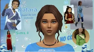 ATLA's Katara | Sims 4 CAS Lofi