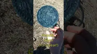 Super rare silver coin found! | XP Deus II | Metal Detecting #Shorts