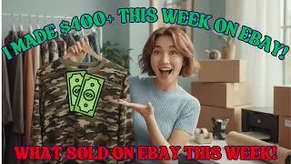 I Made $400 This Week on eBay💰What Sold on eBay Real Profits, Comps & Reseller Tips #whatsoldonebay
