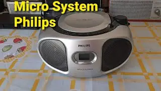 Micro System Philips MP3-CD Playback CD Sond Machine AZ302S