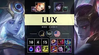 Lux Carry vs Aphelios - NA Challenger Patch 25.20