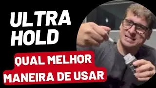 Cola Ultra Hold qual melhor maneira de usar - pr&oacute;tese capilar