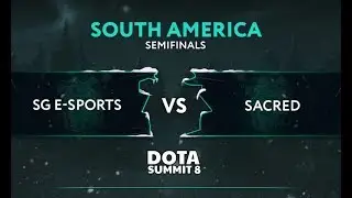 SG vs Sacred Game 2 - Summit 8: SA Qualifier: Semifinals - @mrpdota