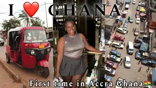 First Impression of Accra, Ghana! 😍✈️ I can't believe this is Ghana! 🇬🇭