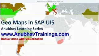 05 Chart Control | Geo Map Control with SAP UI5 | Advance Fiori Control Learning