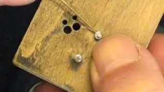 Concertina spring making jig