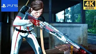 No Return (Grounded) | Savage Starlight Ellie Face Heavy Forces At Hospital in TLOU2 Remastered |