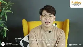 Win Ko Ko Hein (William) - an Interior Design student at Raffles International College Bangkok