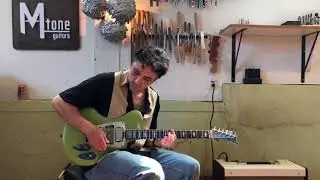 M tone Guitars - Flight Risk 9 - jazz demo