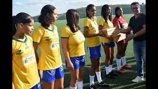 Apresentado novo uniforme da Sele&ccedil;&atilde;o Feminina de Baixa Grande