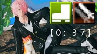[PSO2:NGS] Bo/Fo Bujin Soaring Blades Only 0:37 (No Damage)
