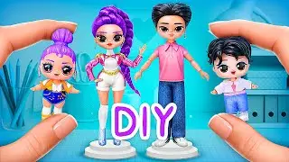 K-pop Style Dolls DIYs Inspired by Demon Hunters! 8 Crafts
