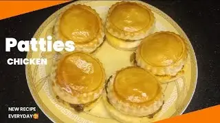 Bakery-Style Chicken Patties in Air Fryer | Flaky, Crispy & Delicious