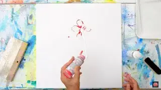 Body And Soul | 55 | Spatula Technique | How To Make Abstract Using Acrylic Paints | Acrylic Paints