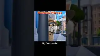 🦸&zwj;♂ Rainbow Heroes Character | Lumiel (Detective Cat)