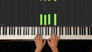 Alfred's Basic Piano Vol 1 -Greensleeves (Synthesia Piano Tutorial)