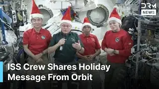 UNSEEN VIDEO: Astronauts Send Christmas Cheer From Space With Tree and Festive ISS Decorations |AI1B