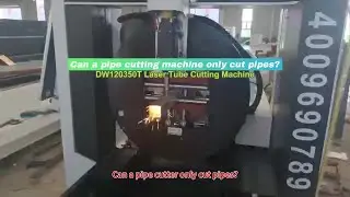 DW12350T Laser Tube Cutting Machine: 12m Long-Tube Precision + Zero Scrap!