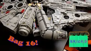 Bag 16 - Bootlego UCS Millennium Falcon Speed Build - Knock Off Lego Star Wars build - King  - 75192