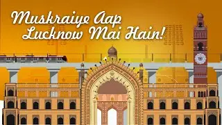 Muskuraiye Aap Lucknow Mai Hain! | 2D ANIMATION | DOLBY | 4K #lucknow #viral #nawab