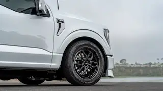 F150 Dressed in All Black to Laguna Beach
