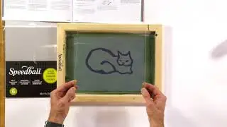 Процесс экспозиции фотоэмульсии Speedball (Часть 3 из 5)