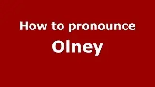 How to pronounce Olney (Brazilian Portuguese/Brazil) - PronounceNames.com