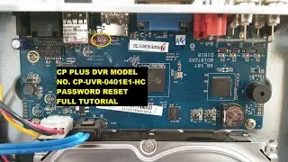 CP PLUS DVR PASSWORD RESET model-CP-UVR-0401E1-HC (हिंदी मे)